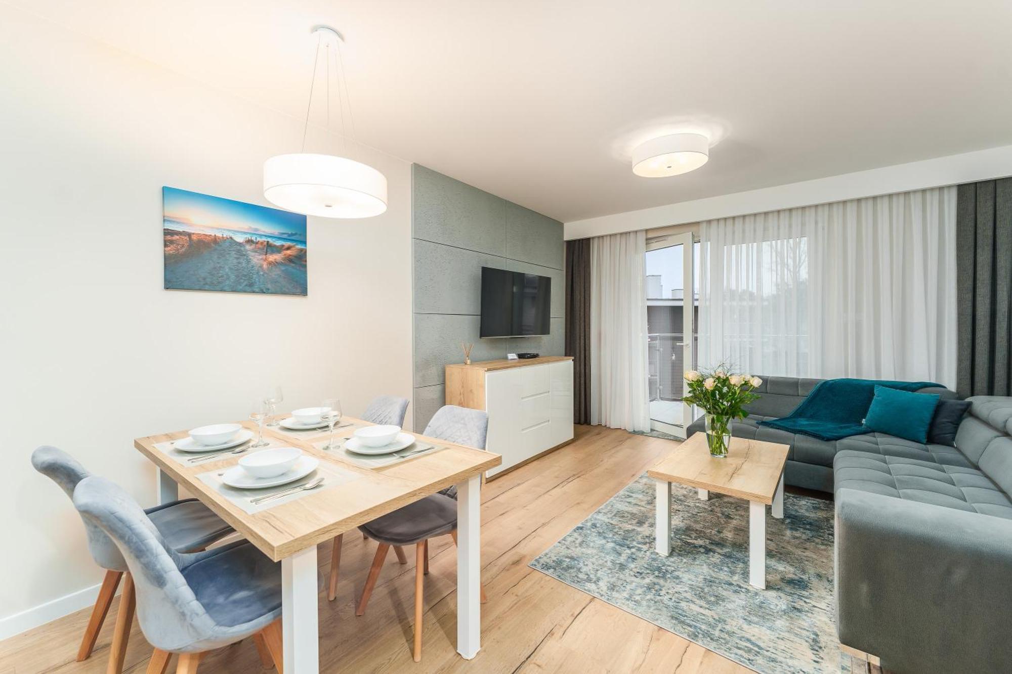 Apartament Szafir W Budynku Basenowym Morska Klifowa Rewal Ngoại thất bức ảnh